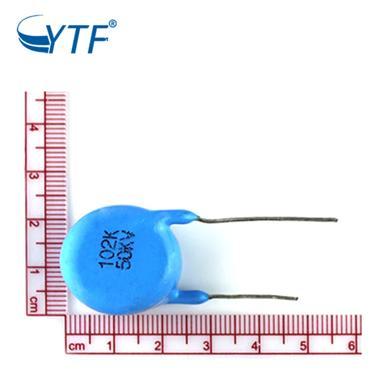 50KV 102M 1000PF Radial Lead High Voltage Ceramic Capacitor 50KV102M