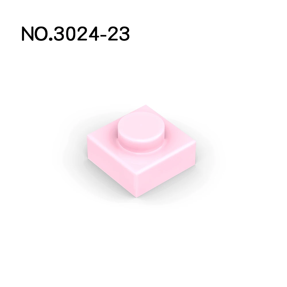 1*1 block Model kits Building block for kids 1x1 Toy bricks colorful building parts MOC brick model 3024 building sets