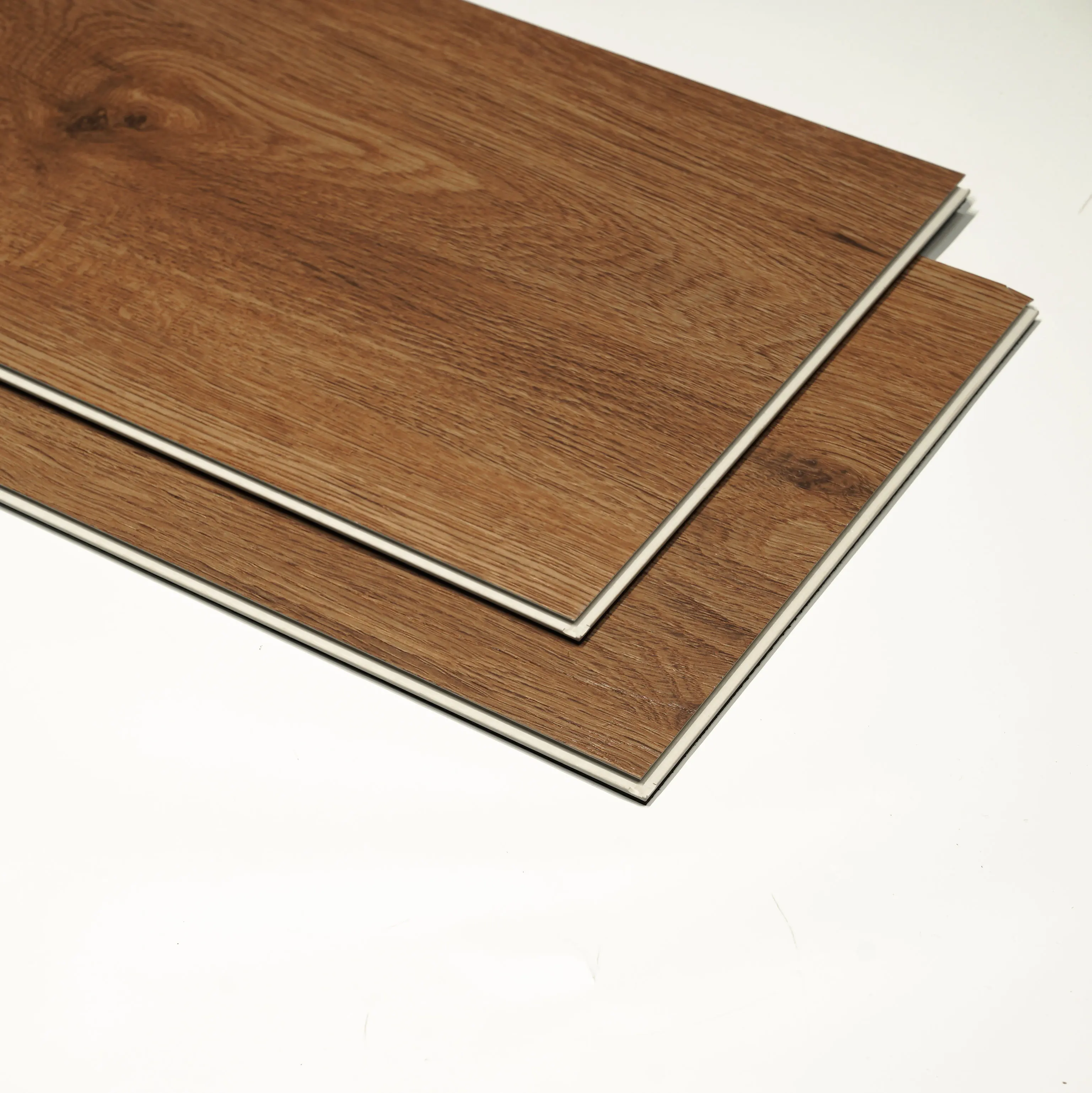 SJFLOR Tile Emboss Planks ESPC Vinyl Flooring Vinyl in Register SPC Wood Flooring Oak EIR PVC Indoor European More Than 5 Years