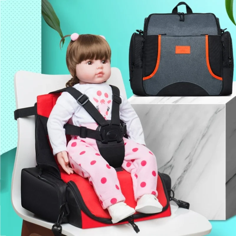 Portable Amazon Hot Selling Large Capacity Waterproof Baby Mommy Bag Backpack Baby Booster Seat