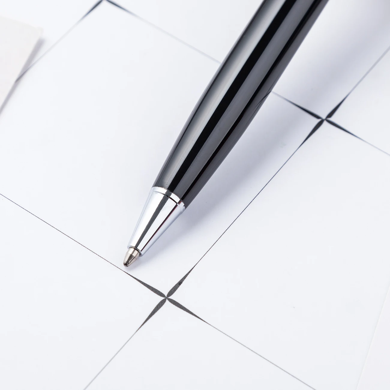 new Style Stainless Steel Luxury Ball Point pen Import business rotary metal ball pen custom enterprise signing pen