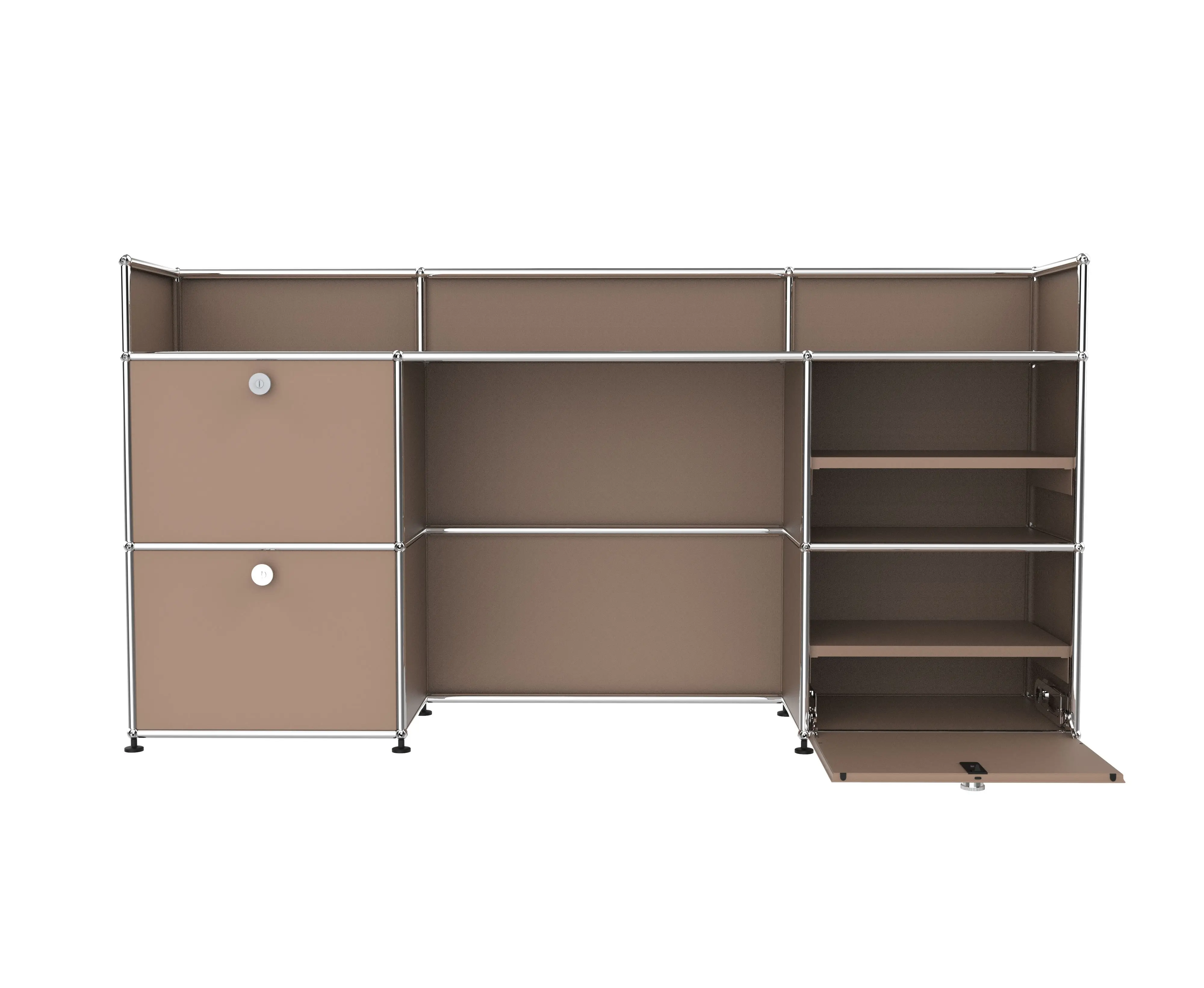 Built-Up Modern Living Room Cabinets Modular Multi-Functional Shelf Cabinet Modular Furniture Metal Lockers