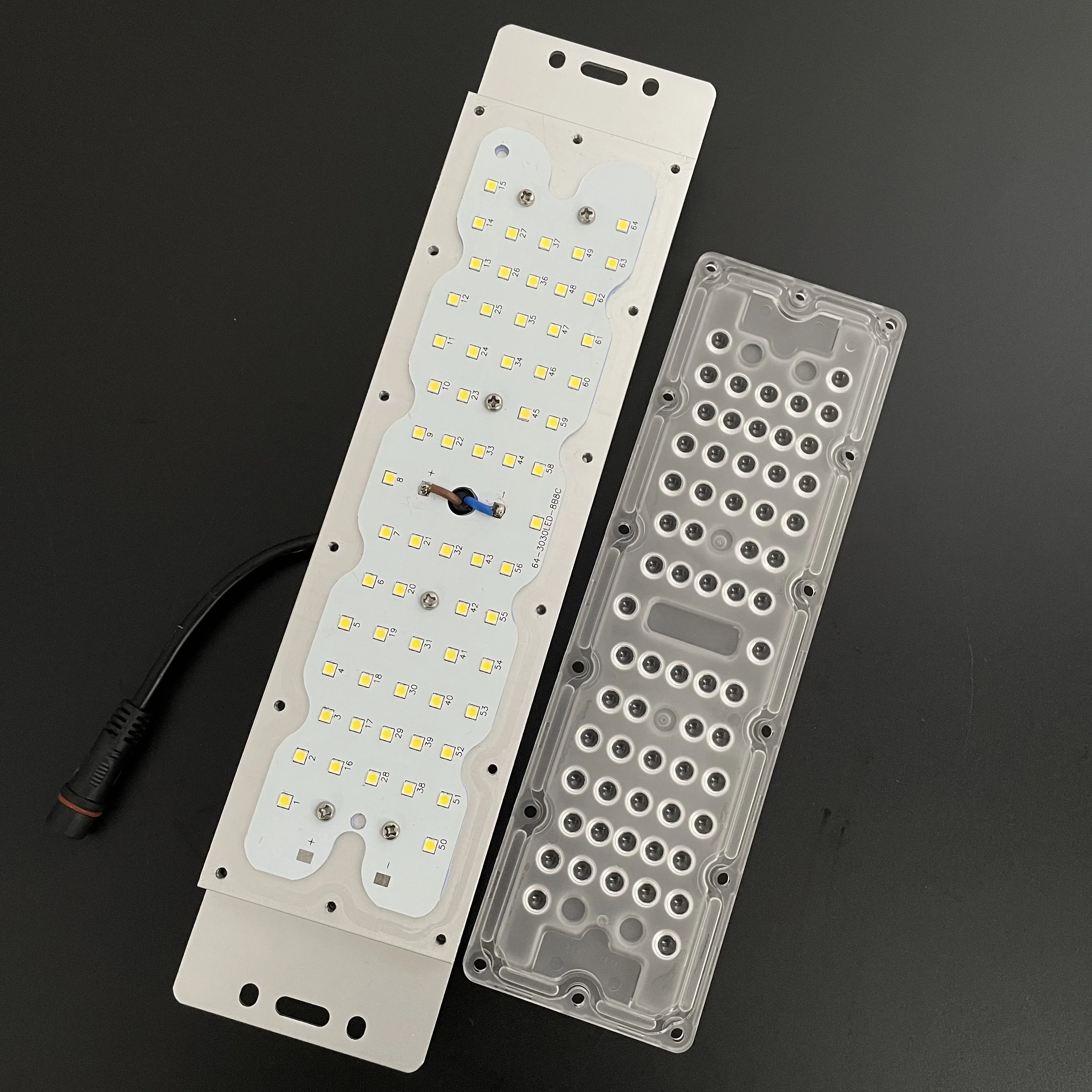 64 LED 3030 SMD PCB LED 50W DC12V Public lighting for Solar Street light module