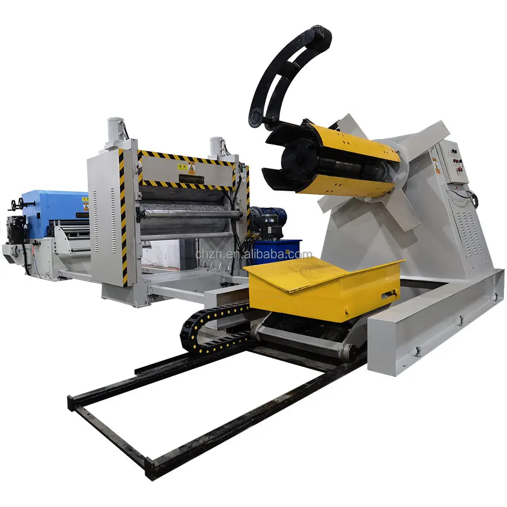 Full Automatic Aluminum Foil Winding Rewinding Machine Cutter Slitting Embossing Production Line