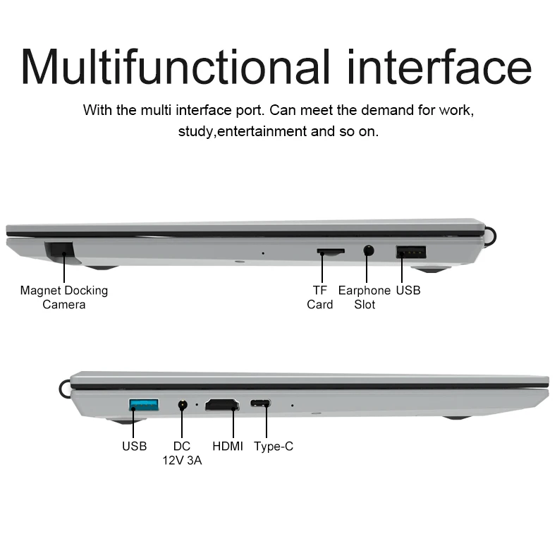OEM Fast Delivery 15.6 Inch Laptop J4125 1920x1080 IPS LCD 8GB+512GB Metal windows 11 Computer Notebook