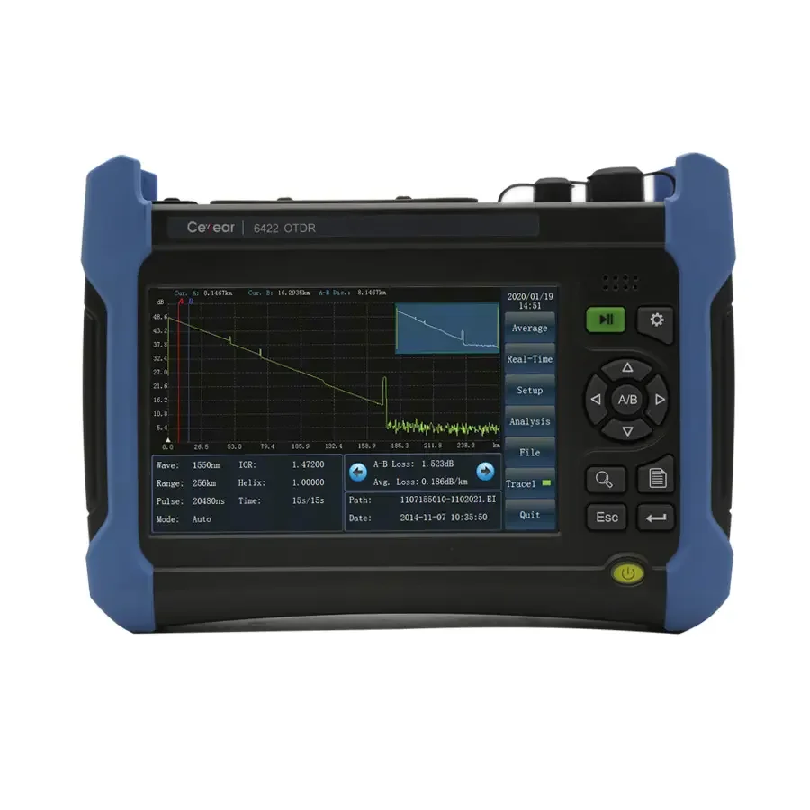 6422 series MM OTDR 6422-2201 USB OTDR fiber reflectometer Multimode 850/1300nm 30/28dB