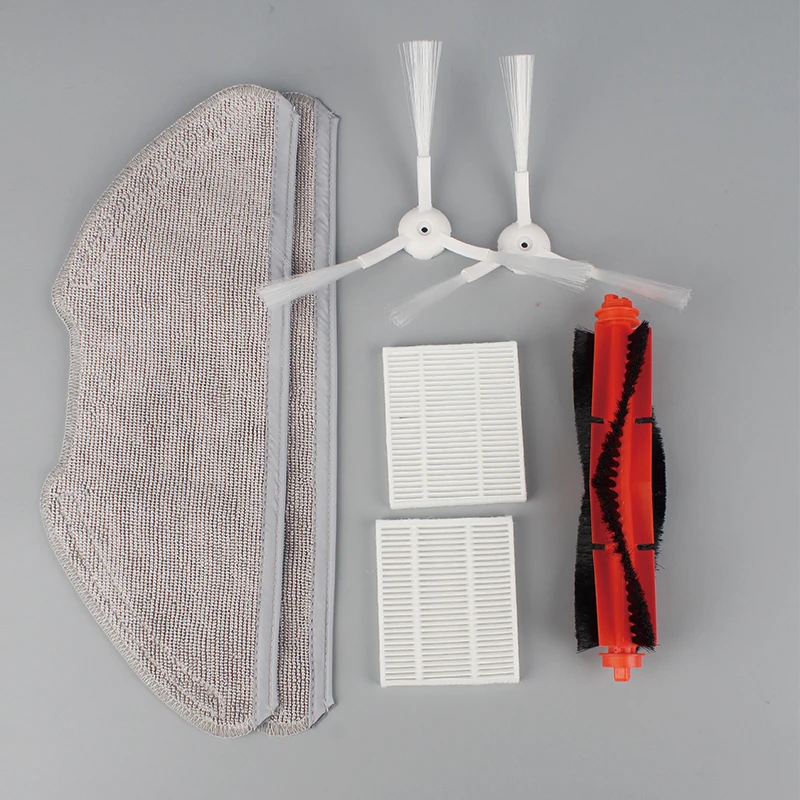 High Quality Replacement Fit for Xiao/mi E10 Roller Edge Brush Hepa Filter Mop Cloth Robotic Vacuum Cleaner Accessories