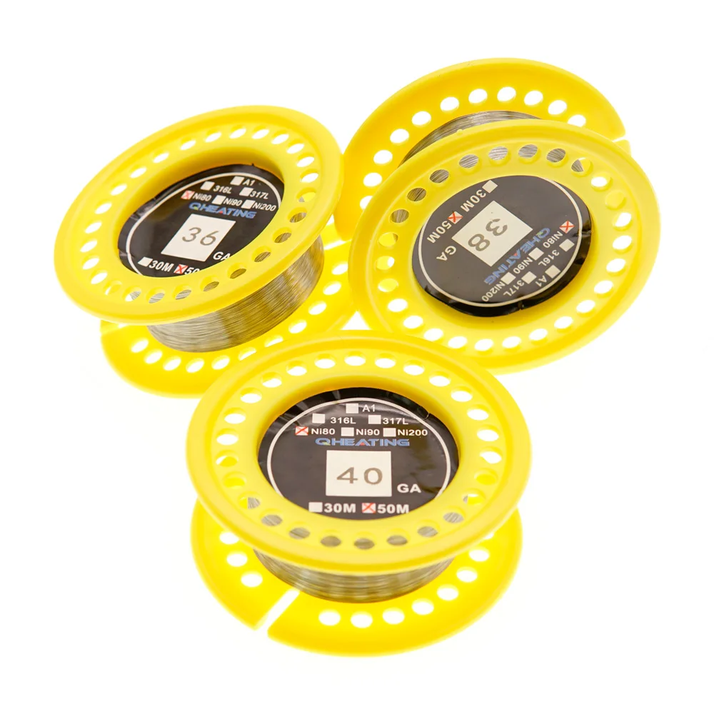 
High quality 50m/roll Ni80 round wire made in china 