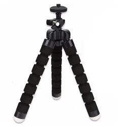 Mini Portable Flexible Sponge Tripod Stand Mount for GoPro Mobile Phone Smartphone Camera Tripod