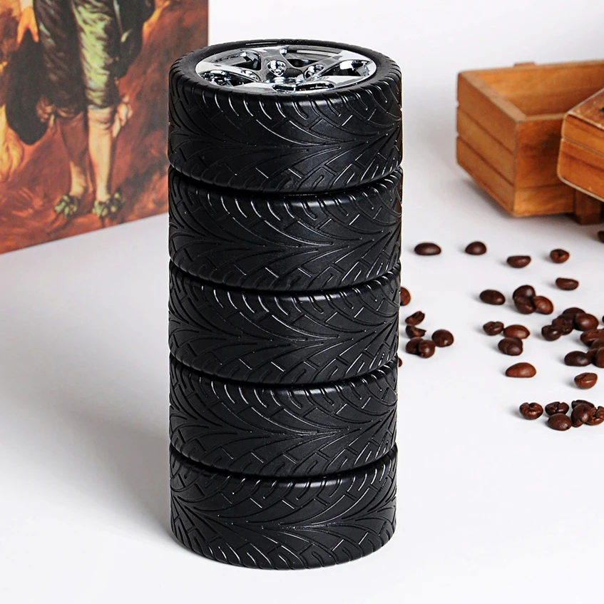 Mugs Tire Stainless Steel Mug Cup Car Wheel Creative Coffee Cup Mug tire Shape Cup