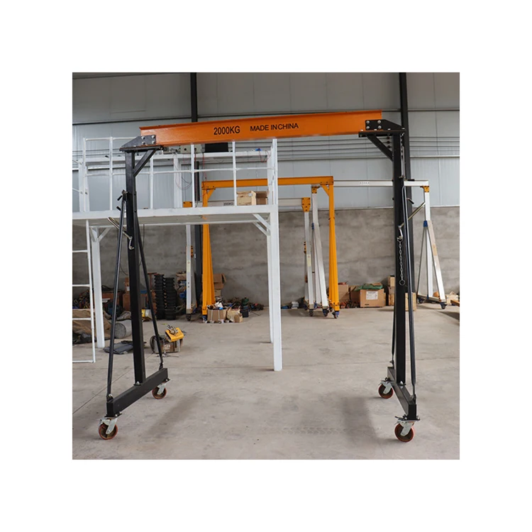 High-quality portable remote control 500 kg small gantry crane