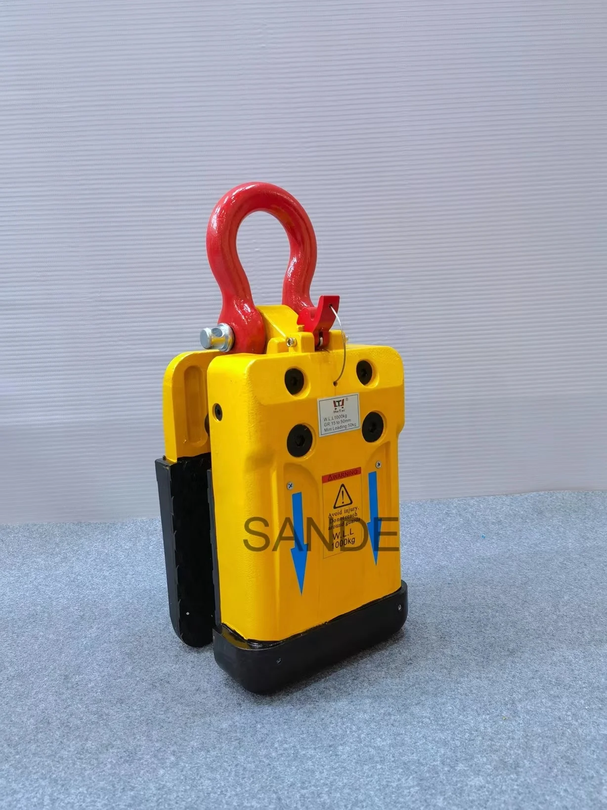 Hot Sale 1000kgs granite marble Lifting Clamp slab lifter Safety Stone Slabs Lifting Clamp