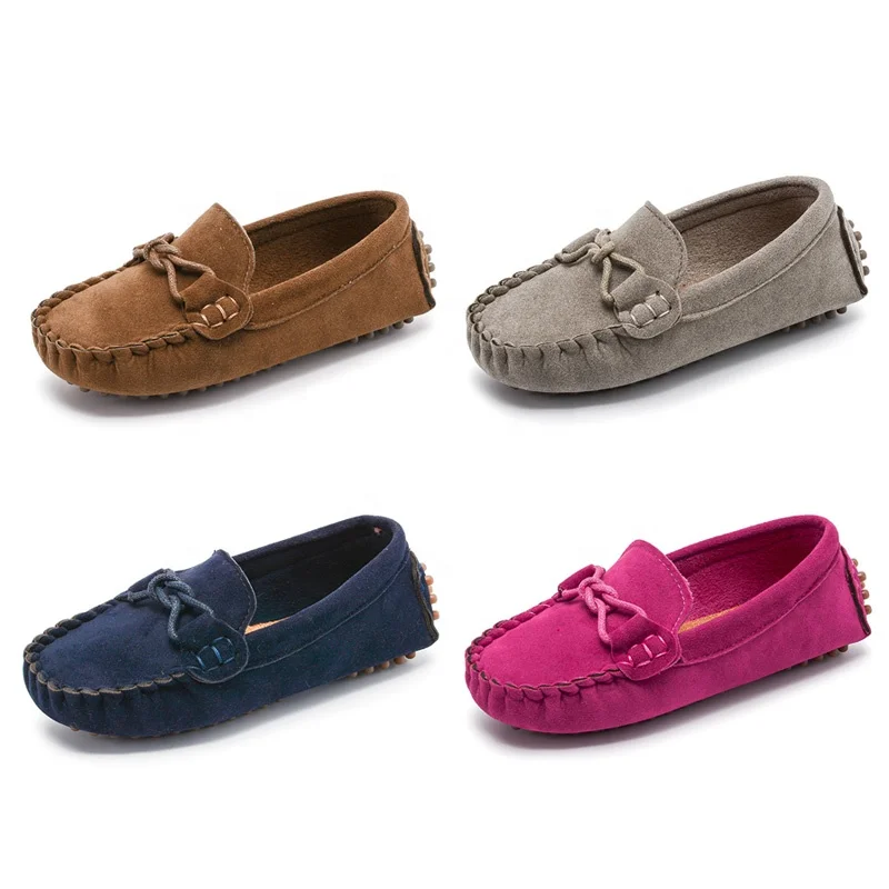 Cheap Soft Manufacturers Retro Kids Boat Shoe 9 Months Girls Moccasin Genuine Leather Baby Shoes For Boys For 4 Yrs
