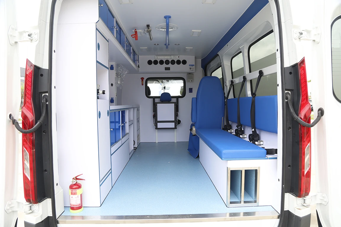 2024 Advanced Maxus EV90 Electric Ambulance Car High quality Monitoring Medical Ambulance Vehicle Ambulance for sale