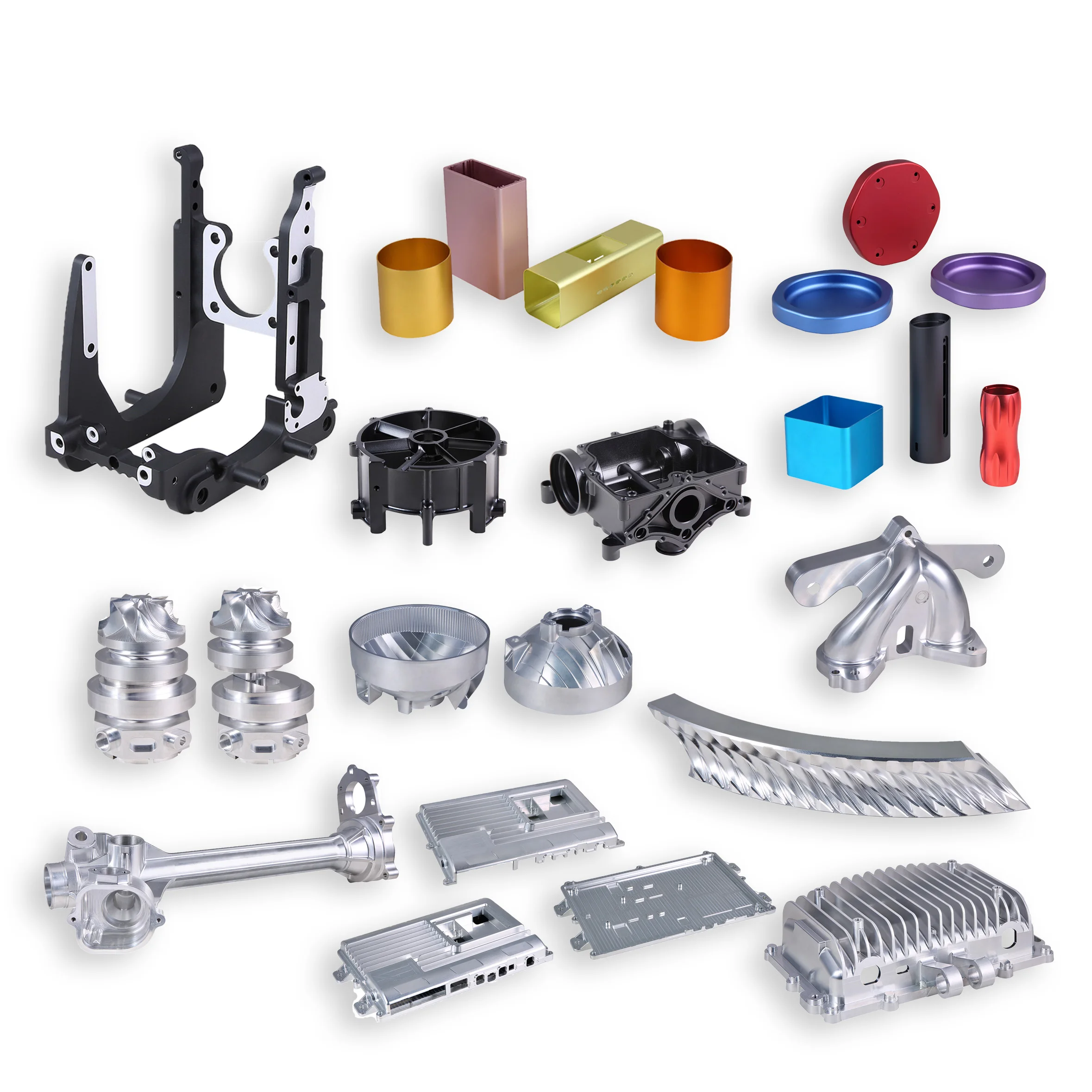 mechanical parts fabrication services CNC Machining Metal Parts Aluminum Anodizing  Sheet metal parts CNC Milling Turning