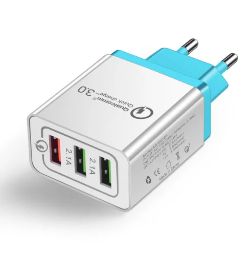  Бесплатная доставка 5 в 3 А 18 Вт USB быстрая зарядка 0 для IOS ЕС США Быстрая мобильного телефона Samsug s8 s9 Huawei