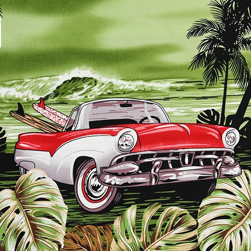 
Cotton Fabric Wholesale Fabric Cotton Hawaii Shirt Fabric 