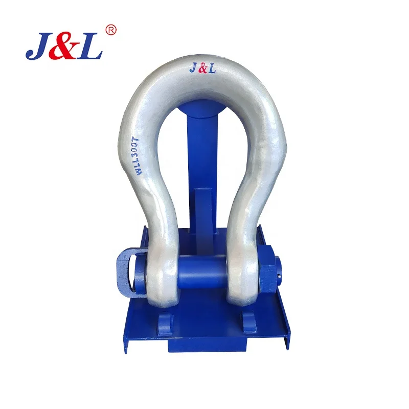 JULI d-shackle US Type Drop Forged Safety d shackle 3/4 Bolt Bow dee Shackle