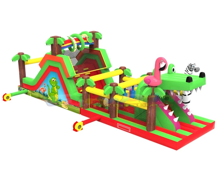 Jeux gonflables a vendre bounce house kids items animal inflatable obstacle courses wholesale