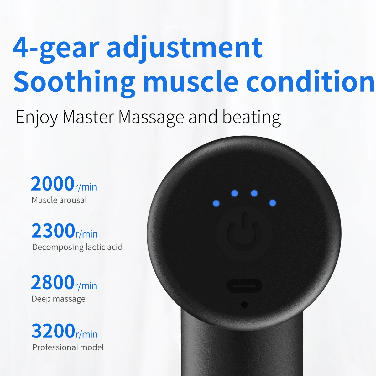 High Quality Massage Gun Brands Pro Powerful Holder To Reach Back Massage pistole