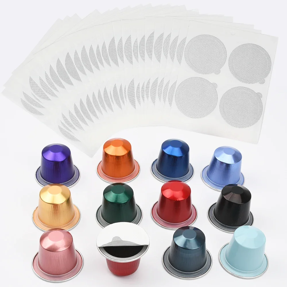 15ml Nespresso Pod Compatible Aluminium Coffee Capsule For Coffee / Milk / Tea / Jelly