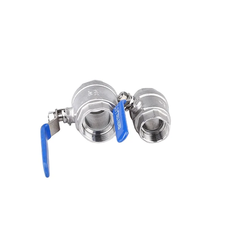 High quality stainless steel Thickened Two-Piece full bore Ball Valve for Chemical Oil Pipeline Systems