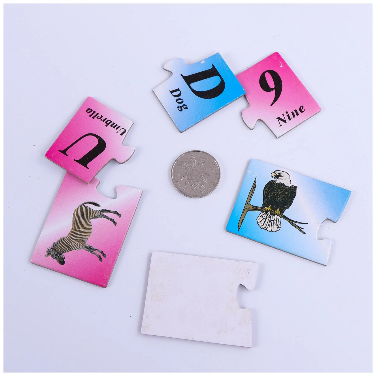 Alphabet puzzle, DIY puzzle cards, custom puzzles for adults and children