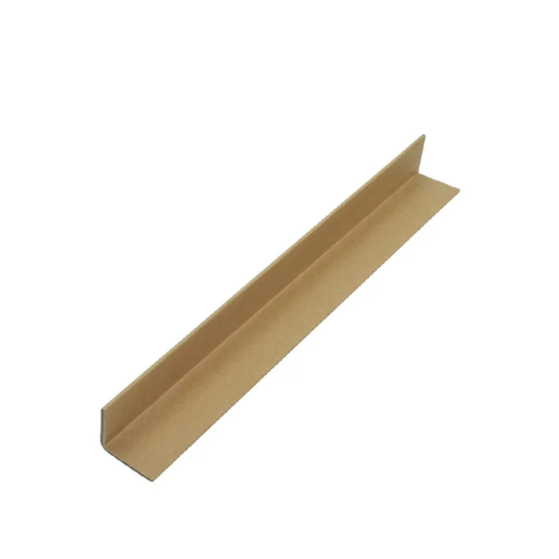 Eco Friendly L Shape Paper Corner Protector 50*50*3*1000 mm Kraft Angle Pallet Paper Edgeboard Protector