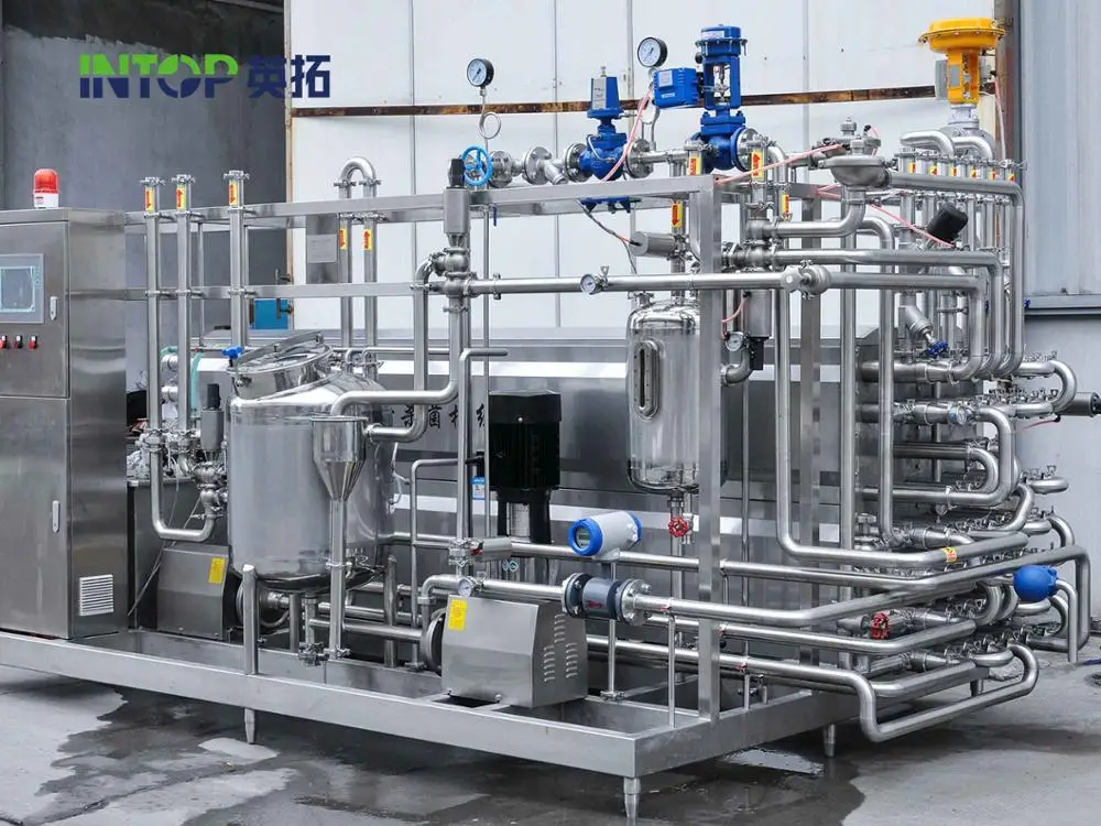 High Efficiency Beverage Tubular Sterilizer Machine at Factory Price