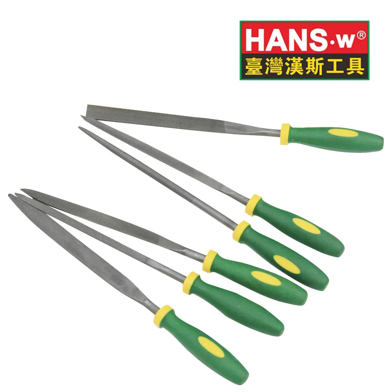 Горячая Распродажа HANS.w промышленного качества 6 шт. 5 дюймов набор надфилей форм полуторный файлы стальной