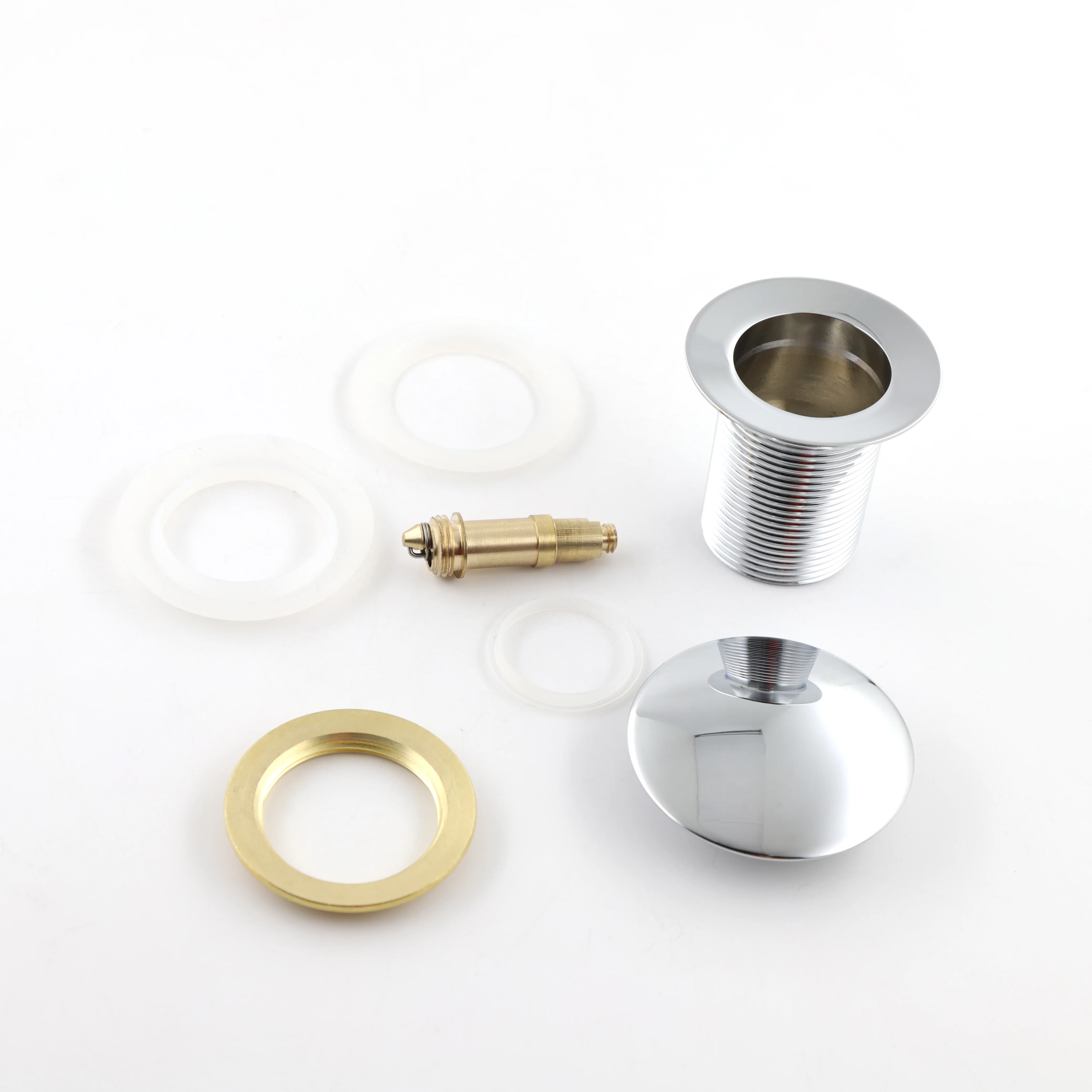 Good Seller OEM CE Certificated 32mm Color waste Brass pop up Drainer Bathroom Click Clack Strainers Wash Basin Sink drains