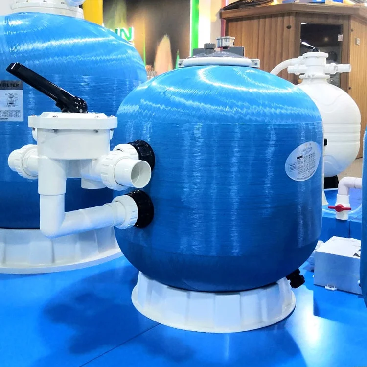 2023 Hot sale side mount top sand filter for swimming pool