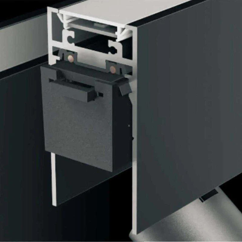 Magnetic Rail Led Shop Light Track Magnetic suction lamp Angle module track lights accessories