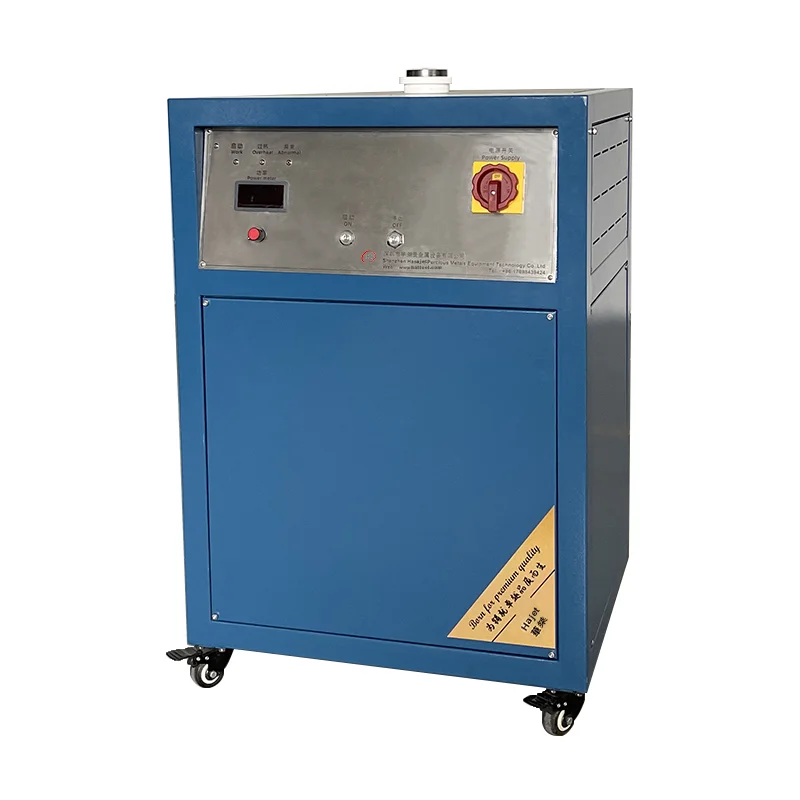 Jewellery factory Making Equipment 15KW 8kg Electric Silver and Gold Melting Furnace Induction Melting Furnace