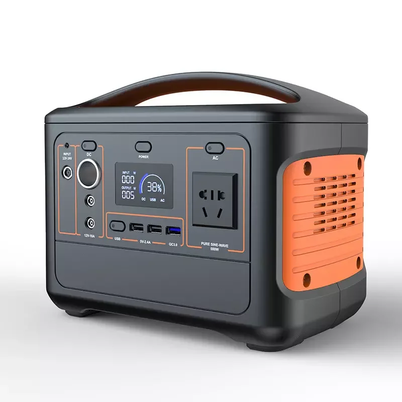 AC 5600W портативная электростанция 519Wh портативная экстренная аккумуляторная аккумулирования энергии питания портативная электростанция