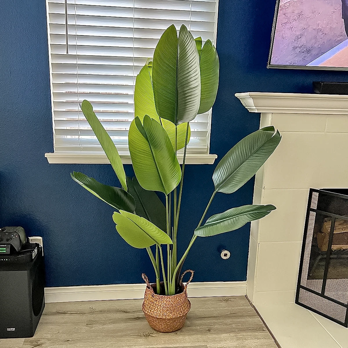 PZ-2-8 Factory Customization Faux Palm Plant Realistic Palm Leaves and Durable Pot Artificial Tree for Indoor Outdoor Home Decor