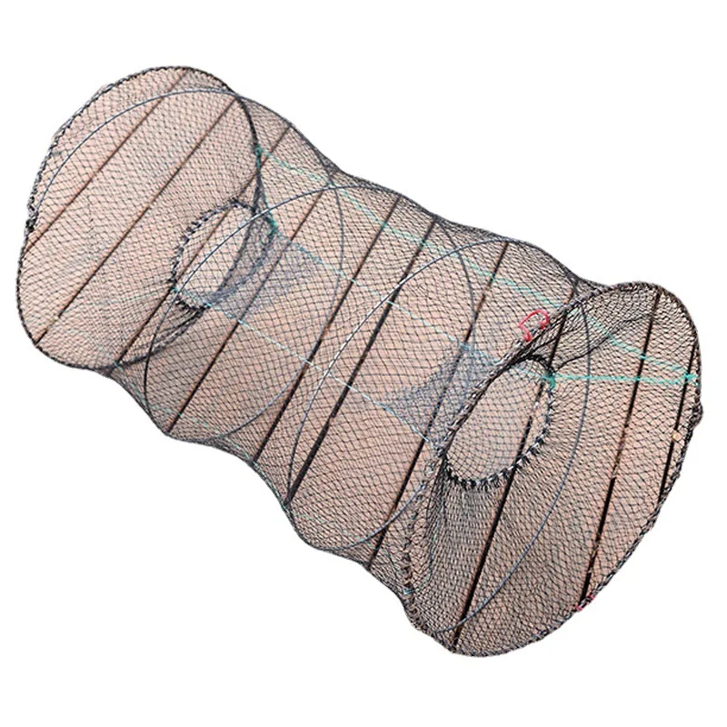 Fishing Casting Nets Crab Trap Net Durable Fishing Nets Portable Folded Safe Fish Catching Small Automatic Crab Trap