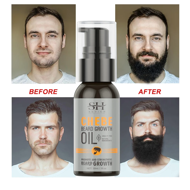 Hot Sale Organic Barber Shops Beard Oil Soften Jojoba Fast Beard Length Enhancer Care Grooming Beard Growth Oil