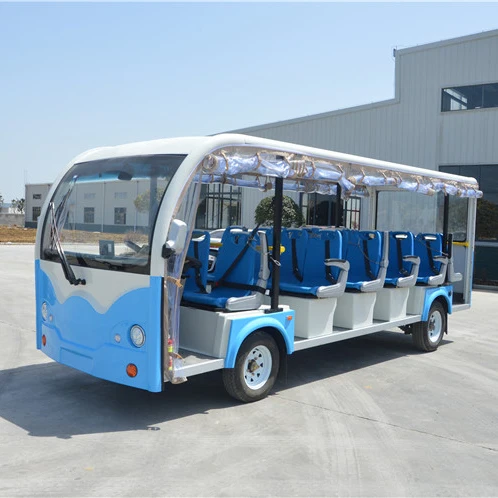 23 местный Электрический открытый туристический автобус для продажи