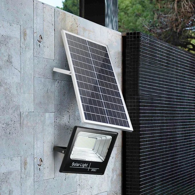 MeiCheng Bright LED Solar Flood Lamp Nead 40W 60W 100W 200W Solar Outdoor Lamp With Long Life Service