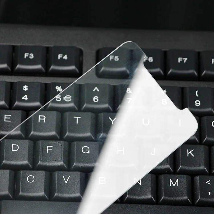 
9H Anti Shock Mobile Phone Film Silicone Tempered Glass Screen Protector 