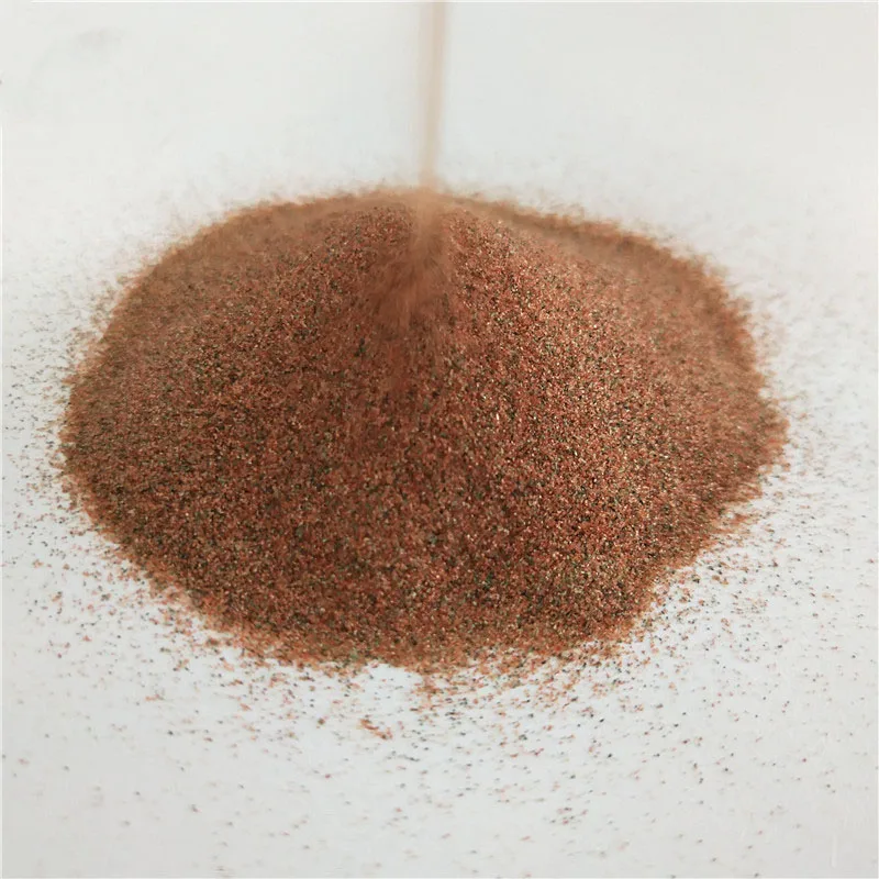 Raw Garnet Sand for blasting by abrasives Abrasive Material 100-120 mesh Almandine Garnet Sand