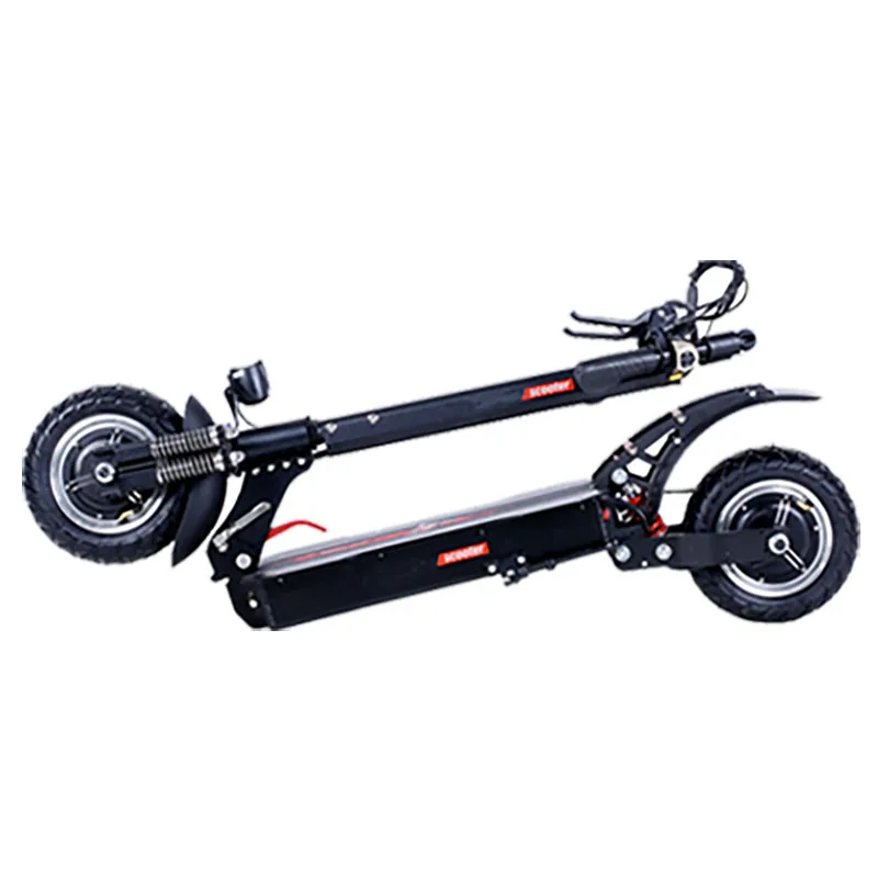 High powered off-road Two Wheel dual hub 3000w escooter E Scooter Electric folded Scooters 1500w 48v 2000w dual motor