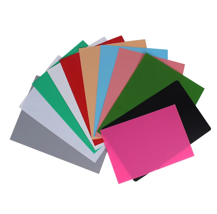 Factory Manufacturer 0.5mm Colorful High Impact Polystyrene Sheet HIPS Plastic Sheet For Thermoforming