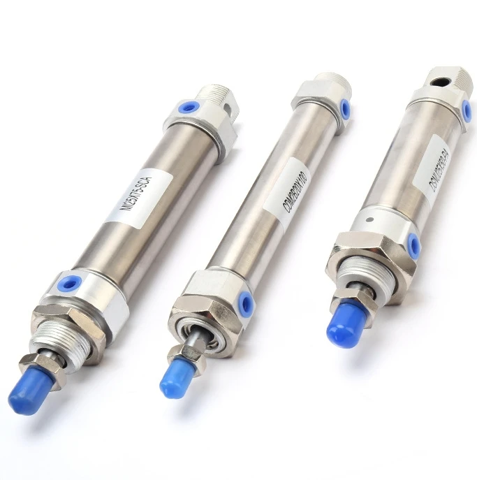 MA/MAL/CDJ2B Series Mini Cylinder Stainless Steel Pneumatic PenType Double Out Adjustable Single Acting Cylinder Double Action