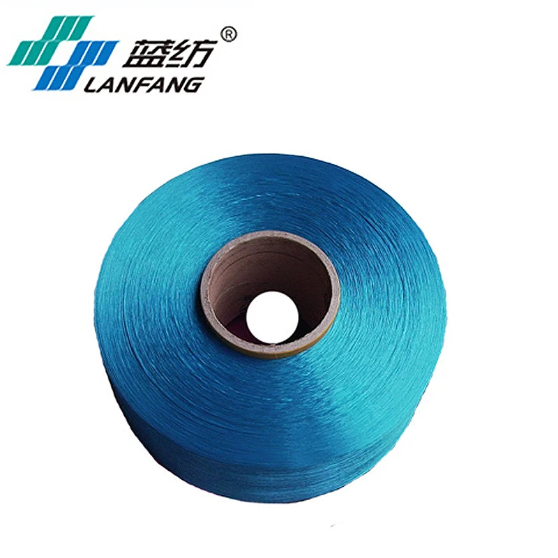 Factory direct sales Recycled FDY dope dyeing regenerated polyester yarn fdy with GRS