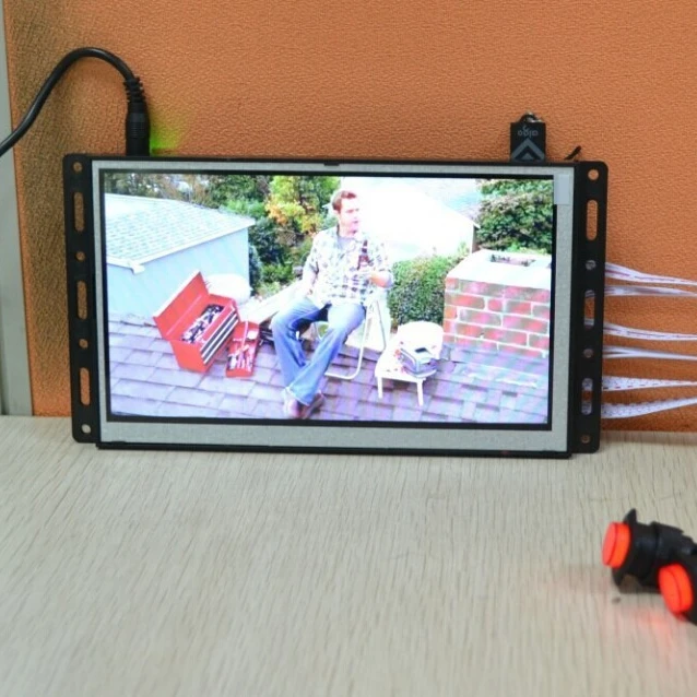 Kerchan usb media player to monitor with Push button