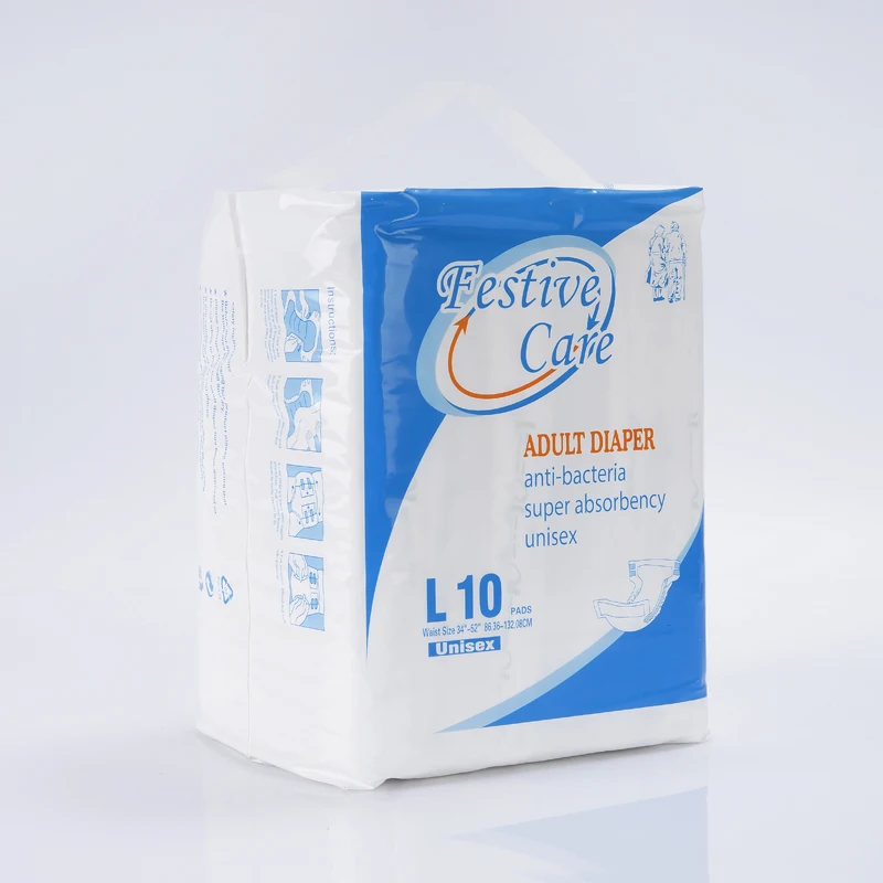 Wholesale adult diapers Disposable breathable hospital adult diaper in bulk