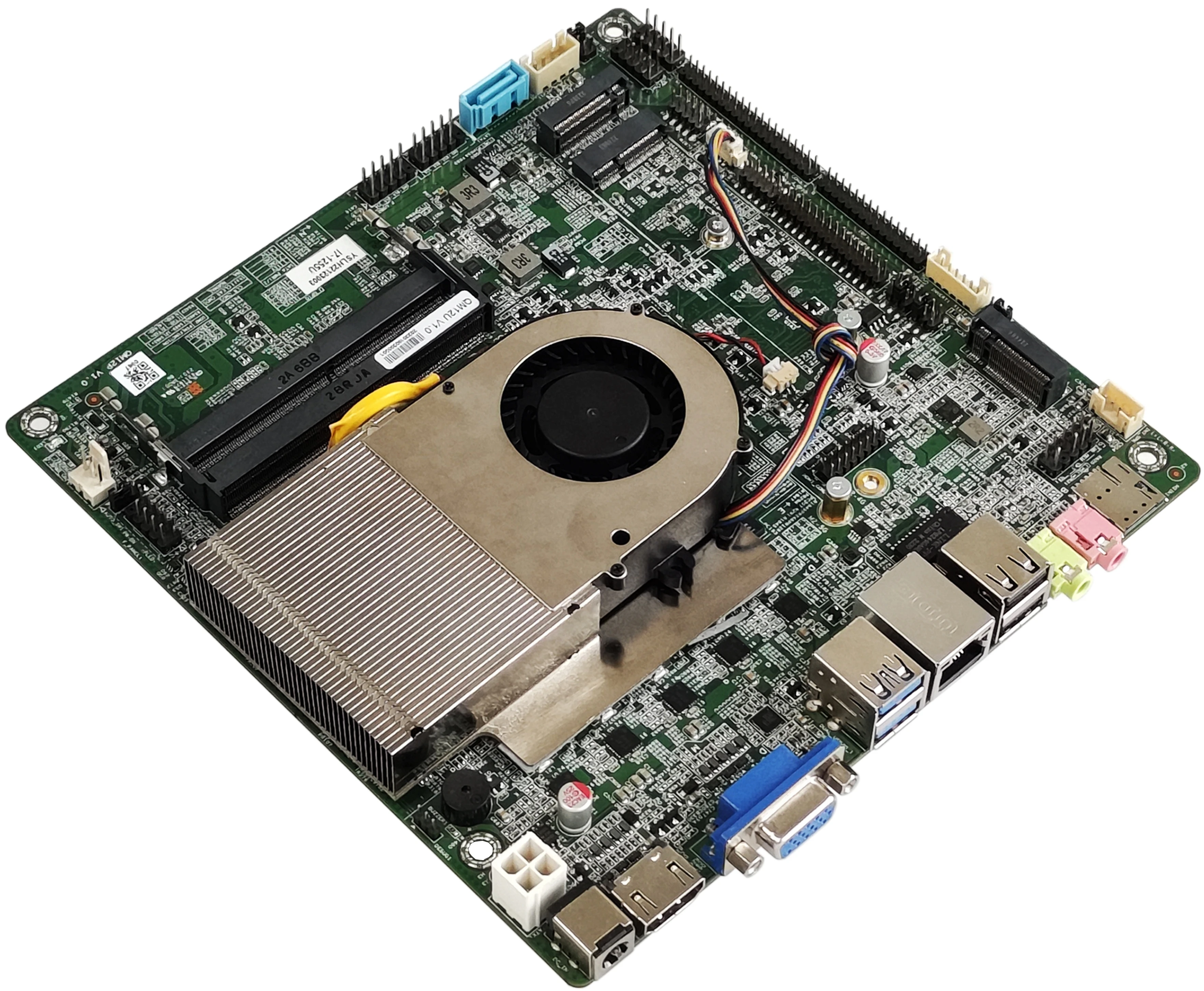 2025 Alder Lake12th Gen I3 I5 I7 Processor 6*USD2.0 2*USB 3.0 2* DDR4 MAX 64G DP LVDS M.2 WIFI BT Gaming Pc Motherboard with cpu