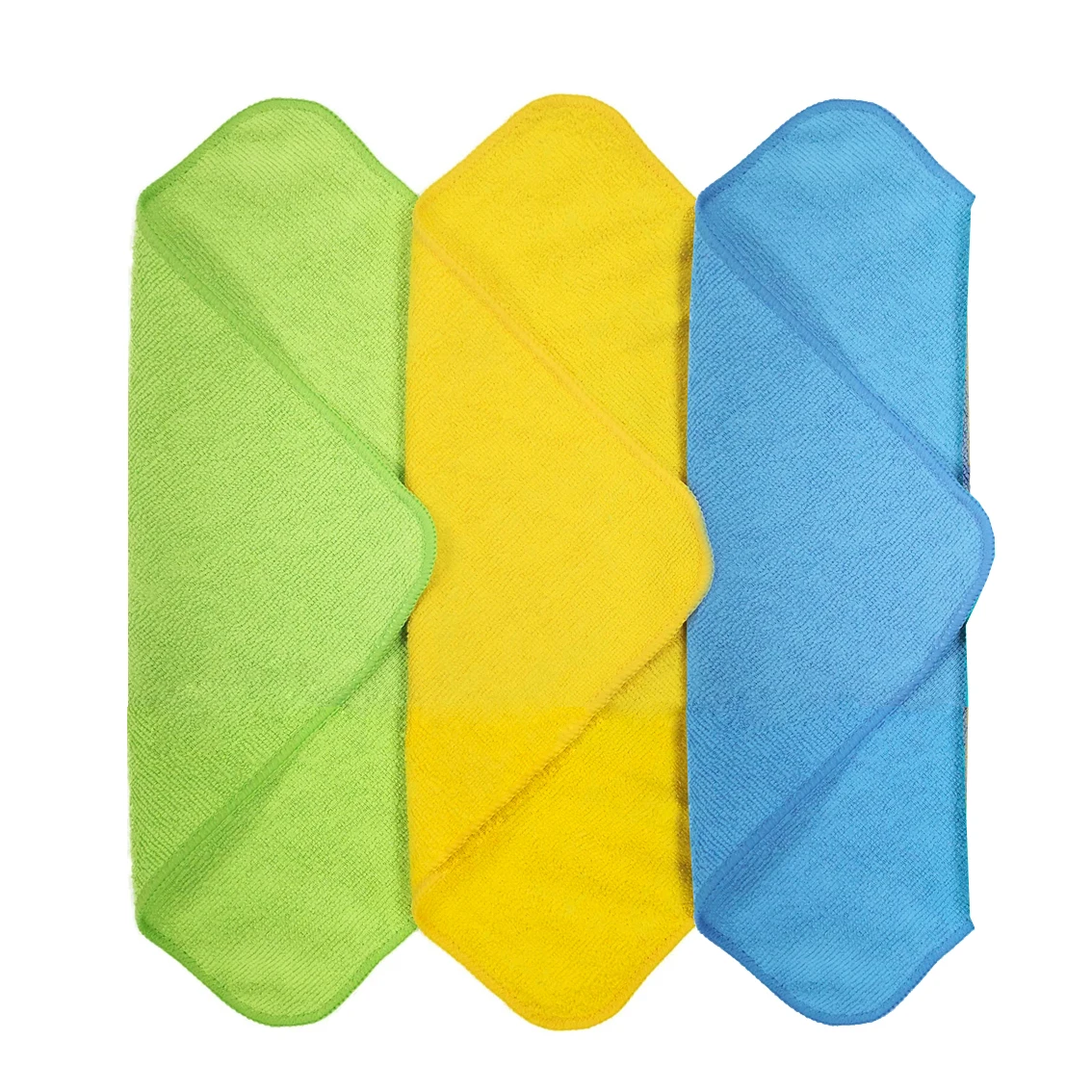 
Custom quick dry super absorbent kitchen car microfiber cleaning cloth 